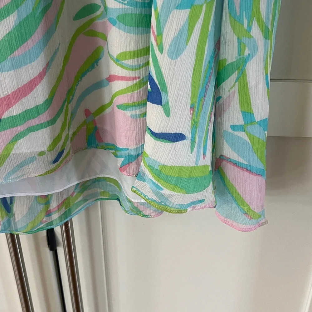 Lilly Pulitzer Pastel Patterned Tunic - Picture 4 of 5